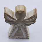 Mango Wood Angel - Whitewash