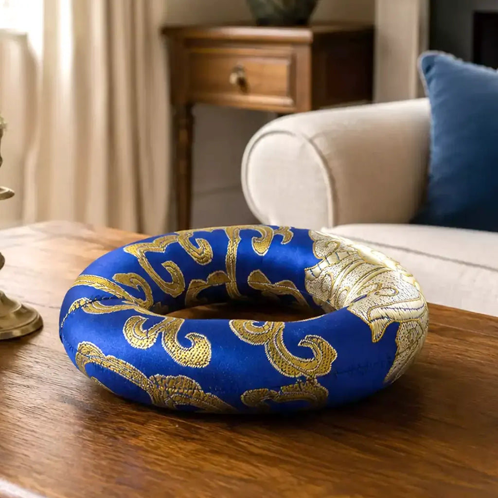 Singing Bowl Hoop Cushion - 10cm (Fits 12-14cm Bowls) - Blue