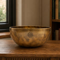 Extra Large Nepalese Moon Tibetan Buddhist Singing Bowl - (approx 1450g) - 22cm