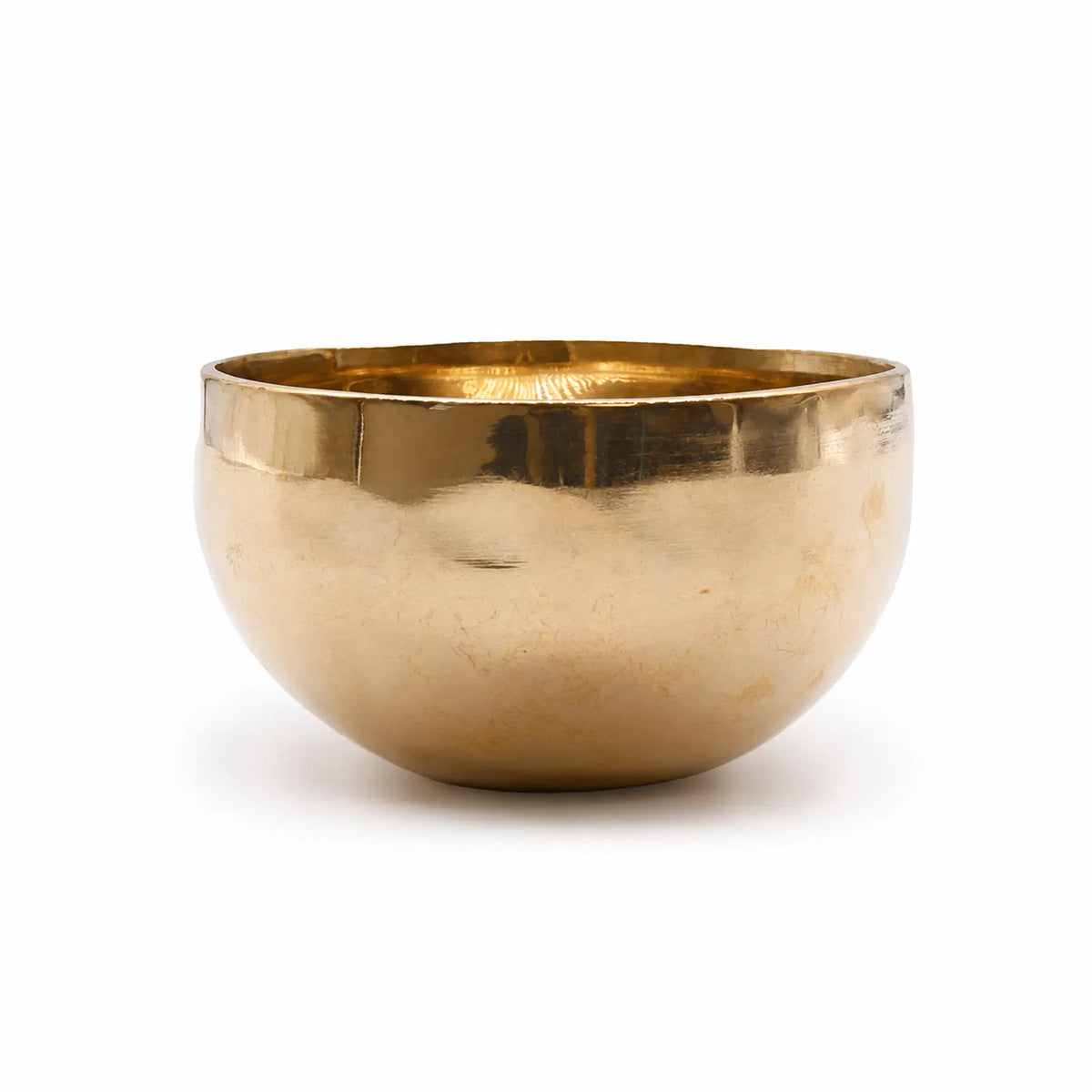 Medium Shining Bell-Metal Handmade Tibetan Singing Bowl - 15cm (approx 750g)