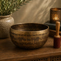 Tibetan Healing Engraved Bowl - 16cm - Mantra