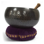 Velvet Singing Bowl Cushion - 16cm