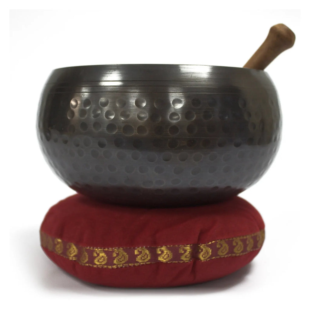Velvet Singing Bowl Cushion - 11cm