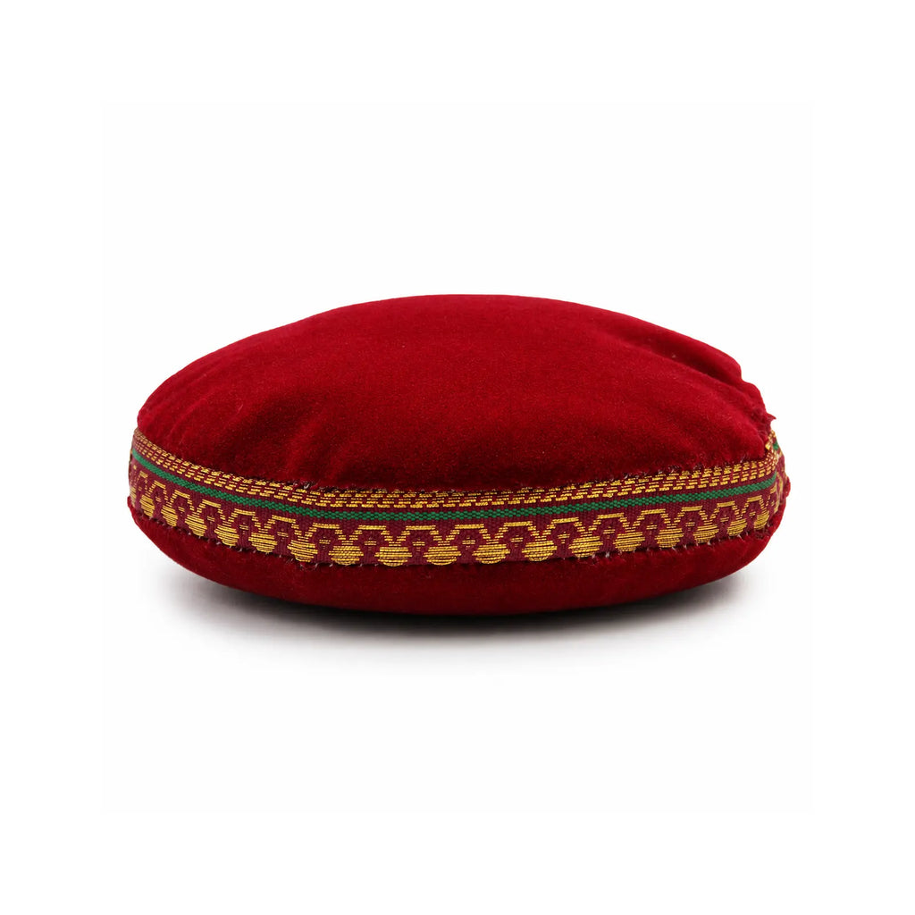 Velvet Singing Bowl Cushion - 16cm