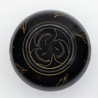 Cauldron Singing Bowl - Magic Mushroom Design - Yellow 15cm