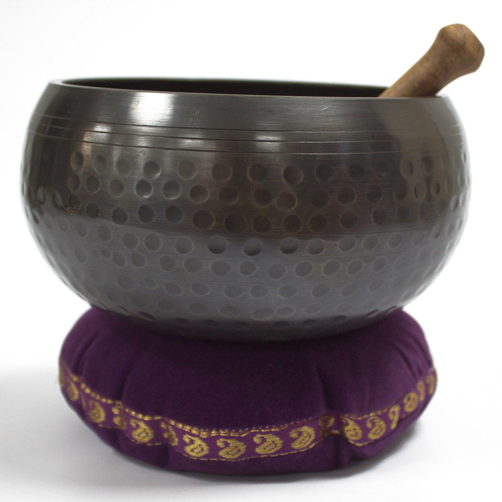 Velvet Singing Bowl Cushion - 11cm