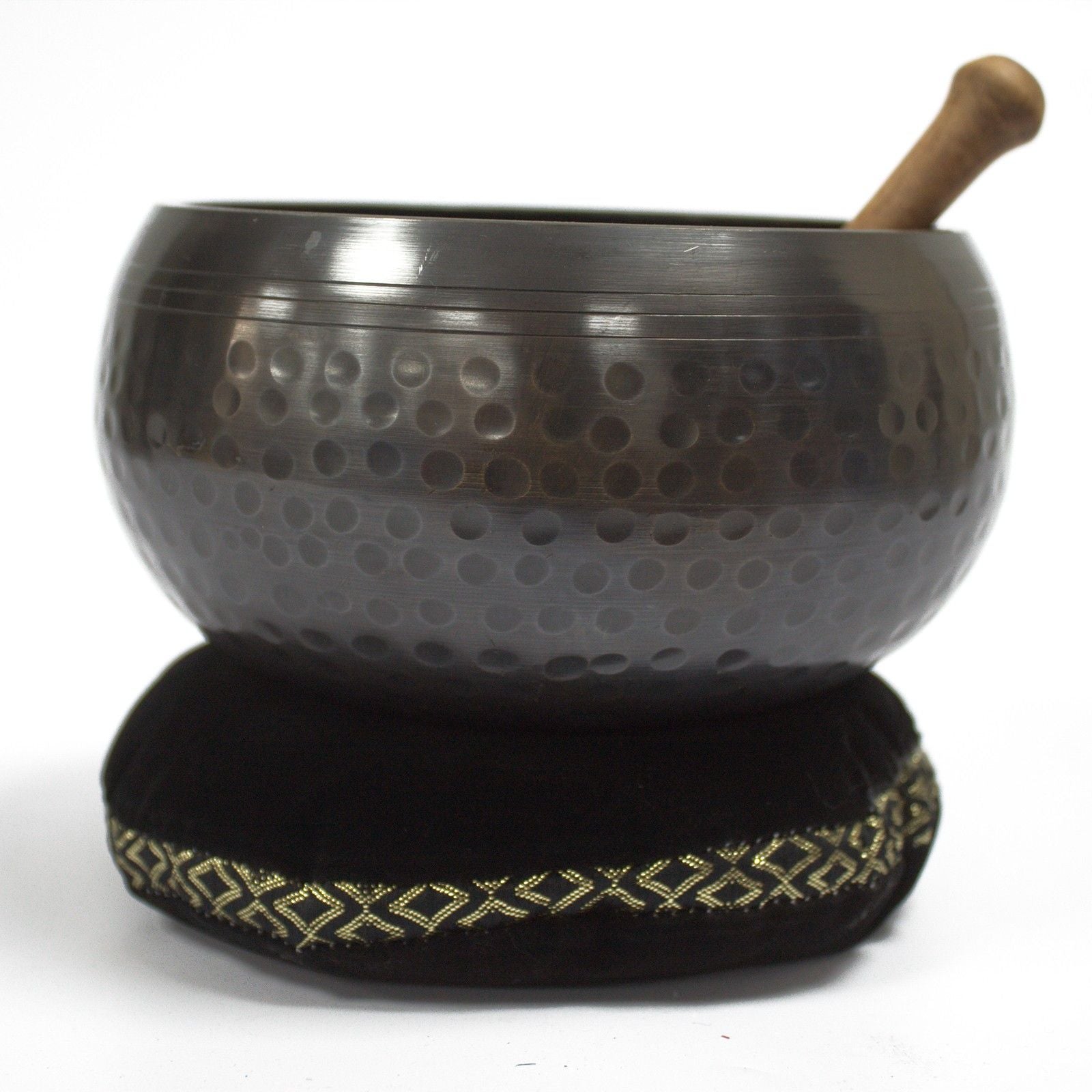 Velvet Singing Bowl Cushion - 16cm