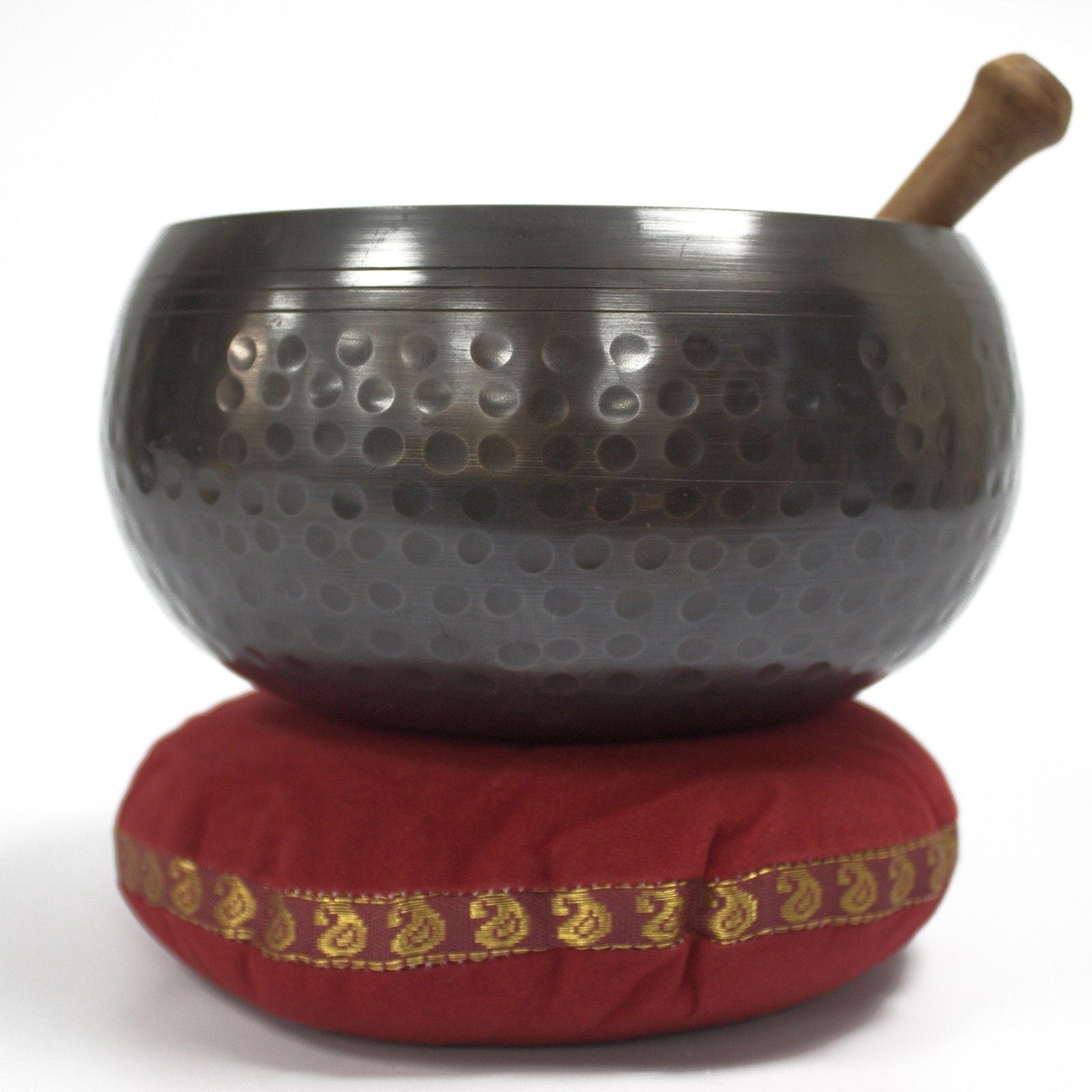 Velvet Singing Bowl Cushion - 11cm