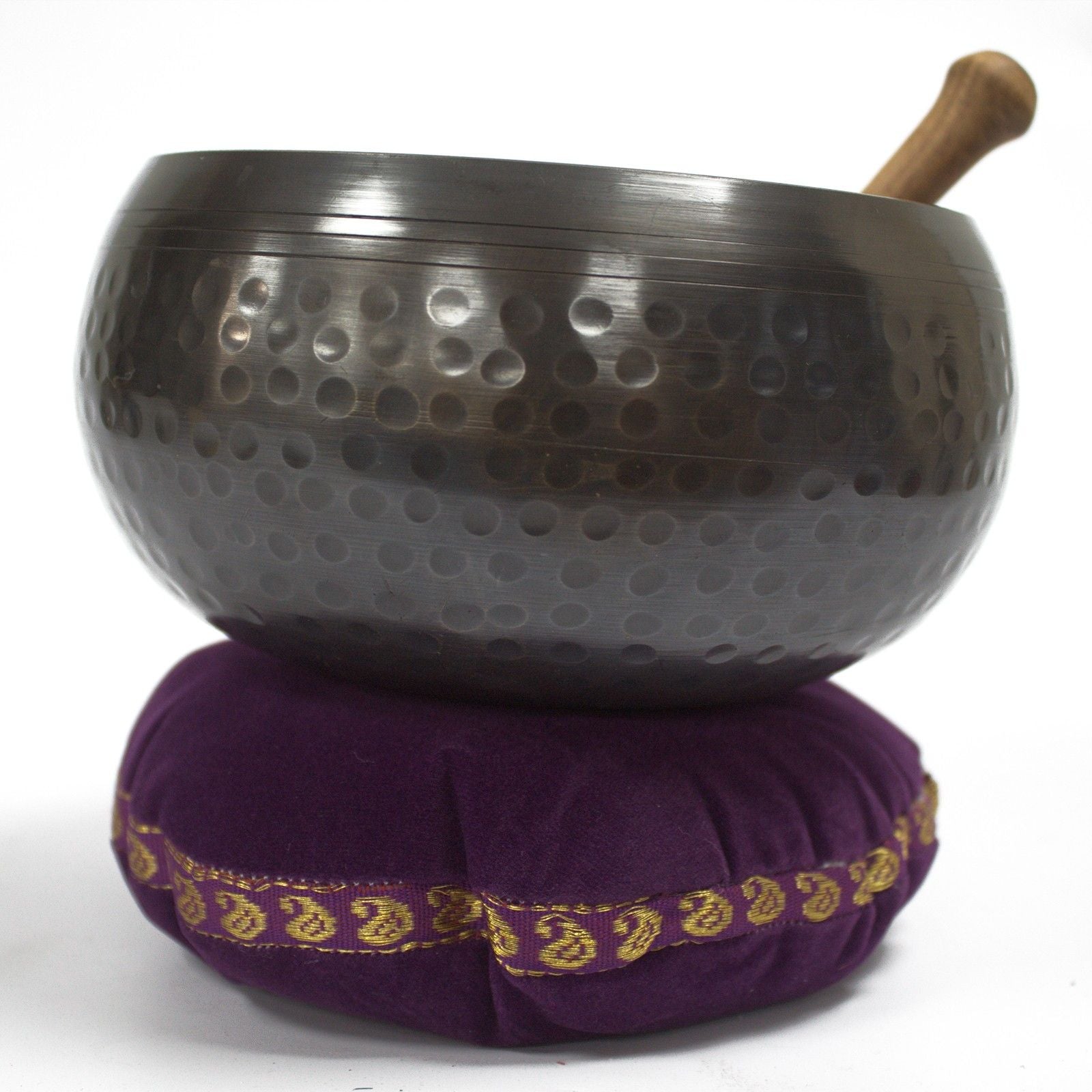 Velvet Singing Bowl Cushion - 16cm