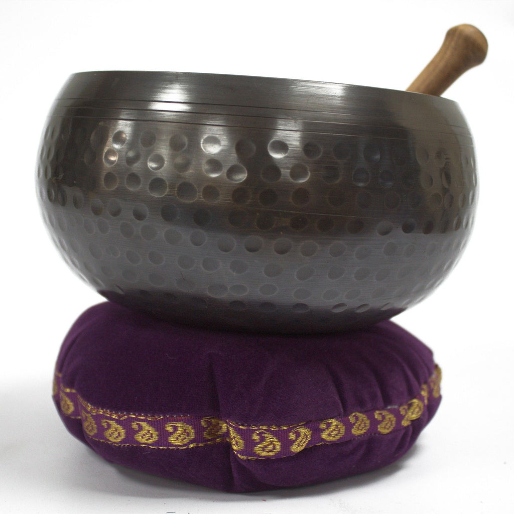 Velvet Singing Bowl Cushion - 11cm