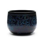 Cauldron Singing Bowl - Magic Mushroom Design - Blue 15cm