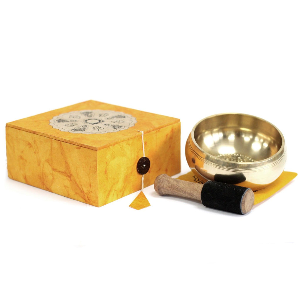 Meditation Singing Bowl Gift Set - 10.5cm