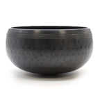 Small Black Beaten Tibetan Singing Bowl - 14cm