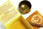 Solar Plexus Chakra Singing Bowl Gift Set