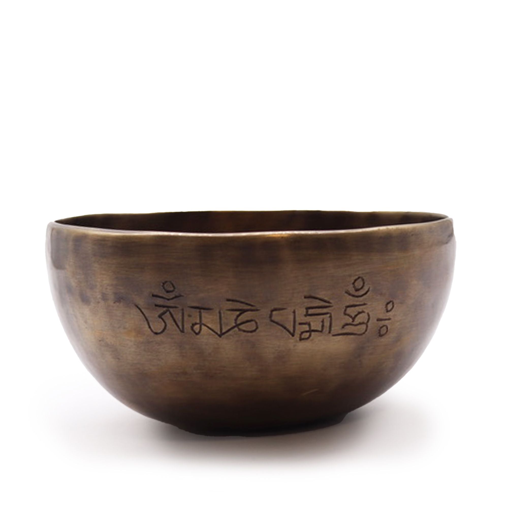 Medium Indian Moon Phase Tibetan Buddhist Singing Bowl - 15cm (approx 750g)