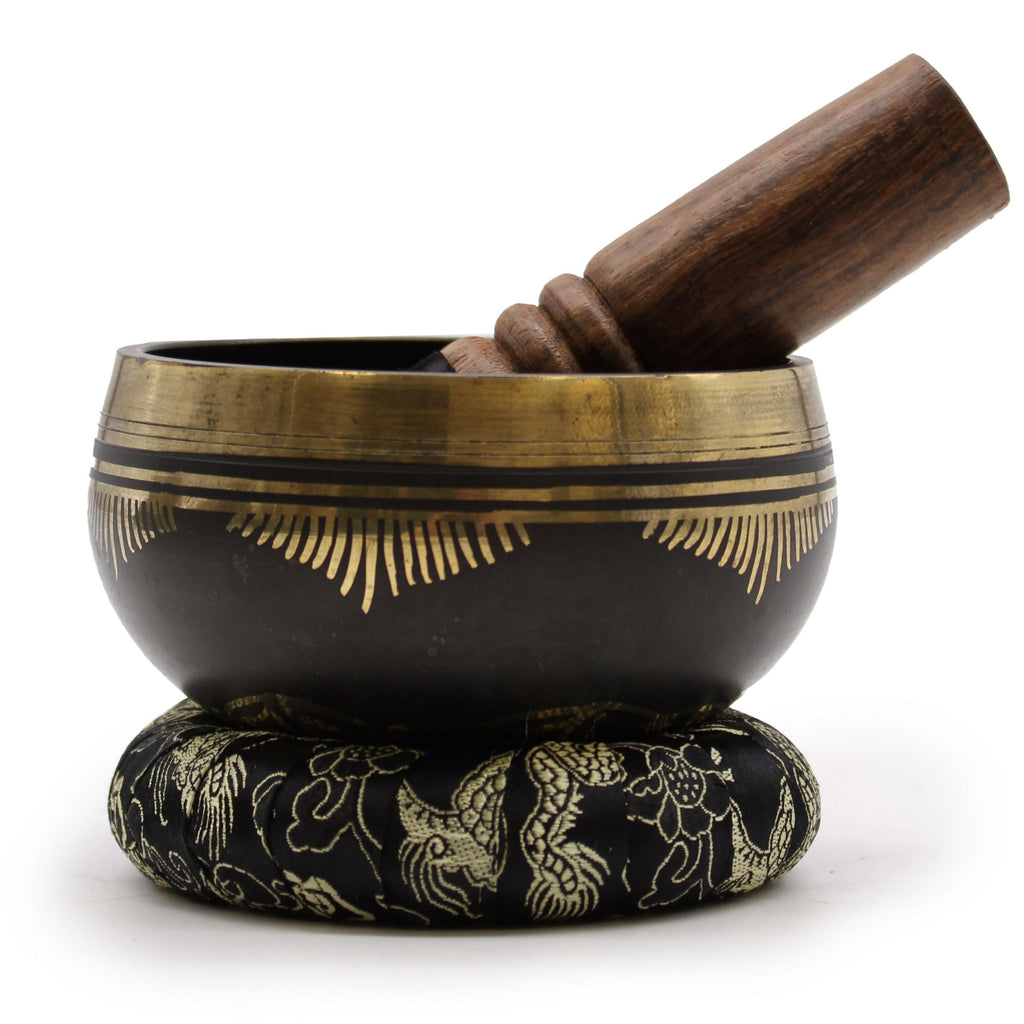 Flower of Life Singing Bowl Gift Set - 9cm