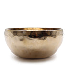 Extra Large Shining Bell-Metal Handmade Tibetan Singing Bowl - 21cm (approx 1500g)