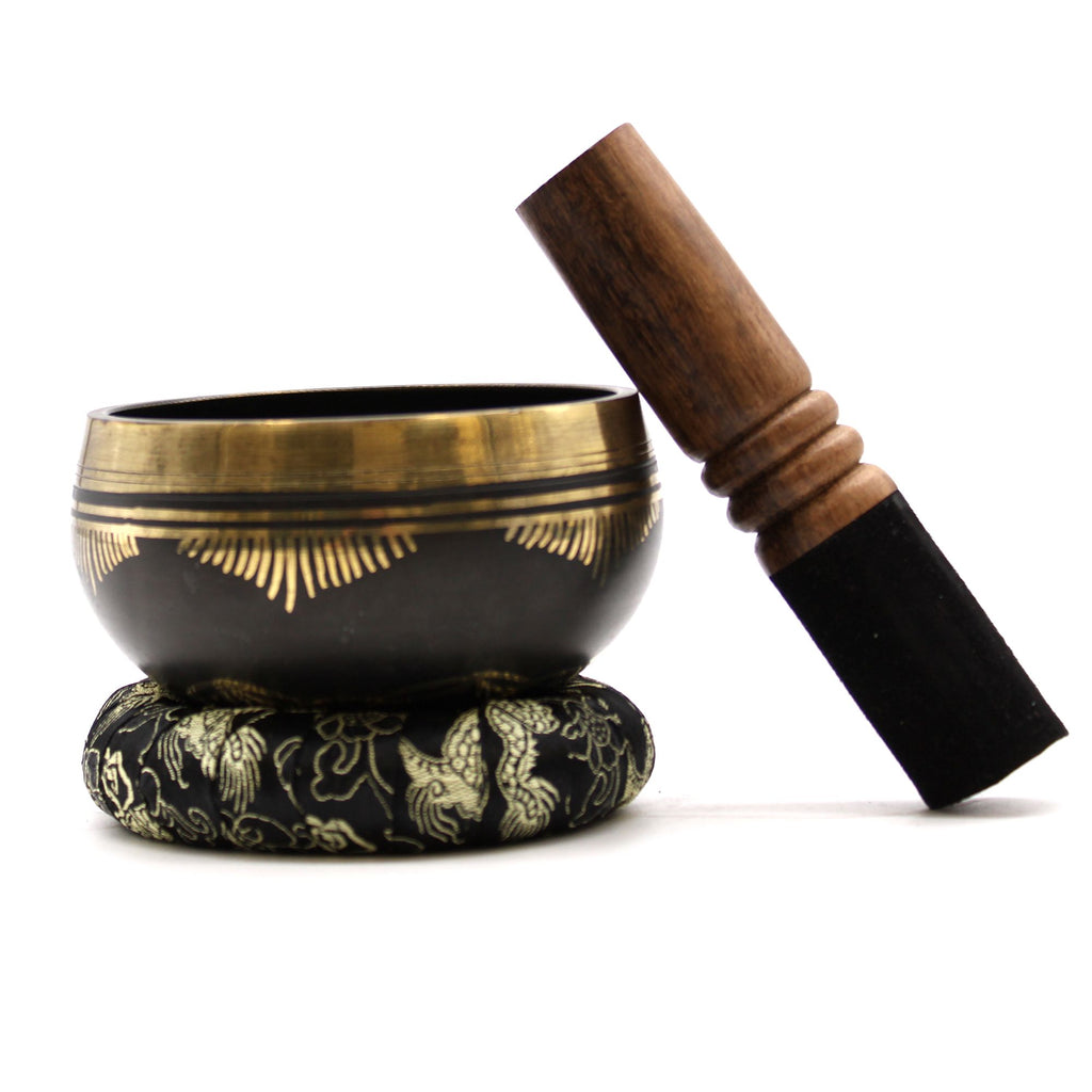 Flower of Life Singing Bowl Gift Set - 9cm