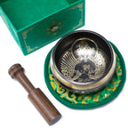 Green Tara Singing Bowl Gift Set - 10cm