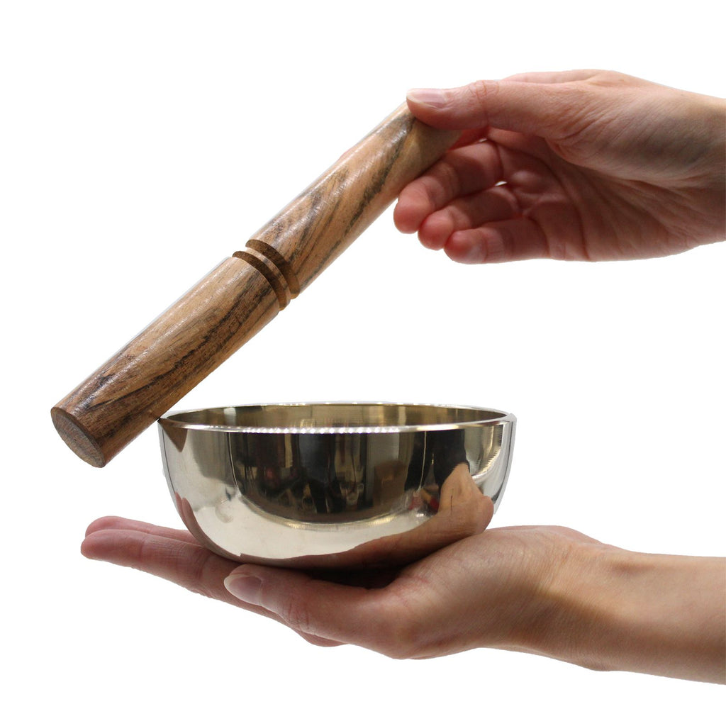 Medium Brass Tibetan Singing Bowl - 12cm