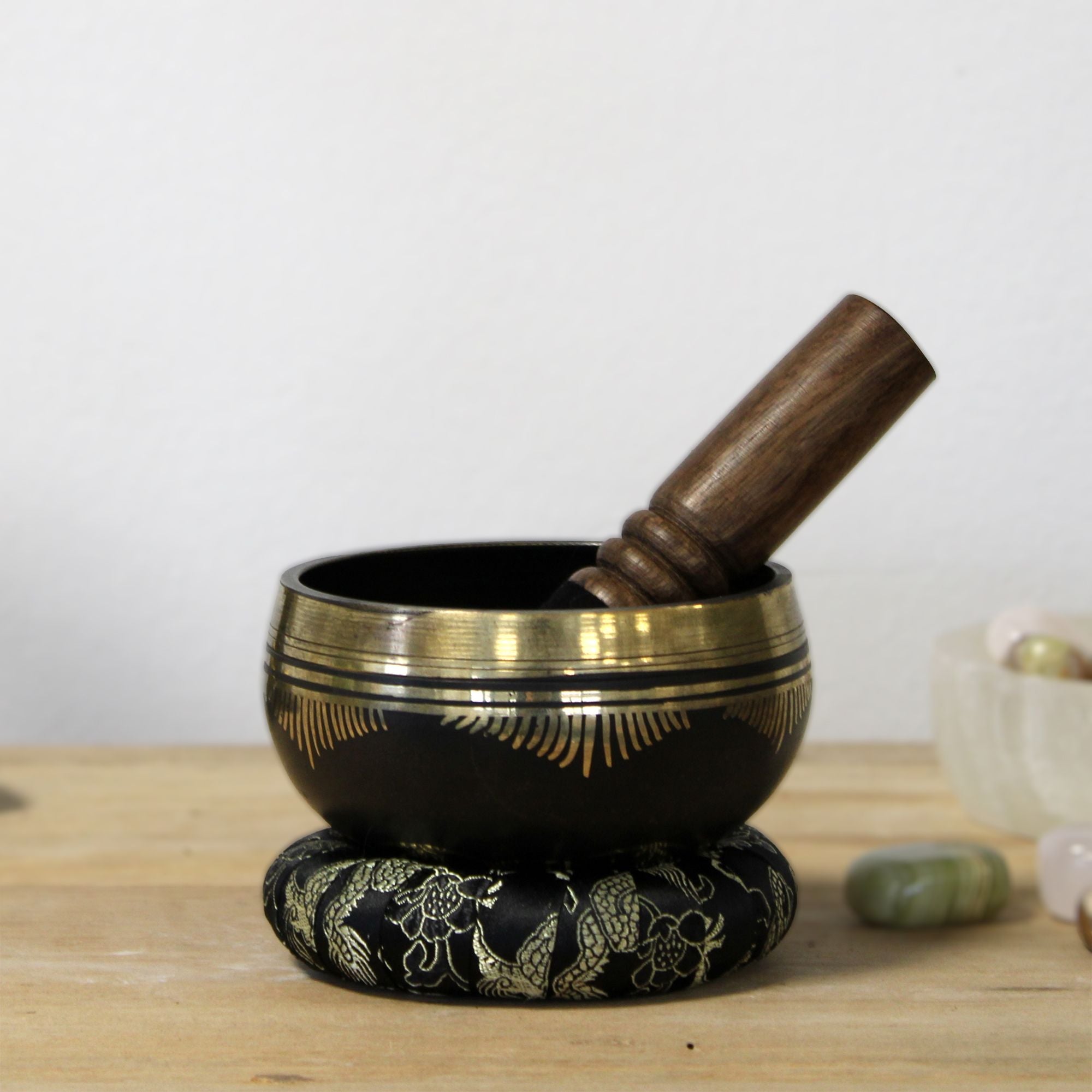 Flower of Life Singing Bowl Gift Set - 9cm