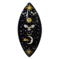 Enamel Incense Bowl - Polished Aluminium - Enchanted Night Owl