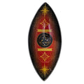Enamel Incense Bowl - Polished Aluminium - Pagan Triquetra