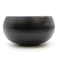Large Black Beaten Tibetan Singing Bowl - 18cm
