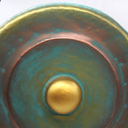 Medium Healing Gong in Wooden Stand - 50cm - Greenwash