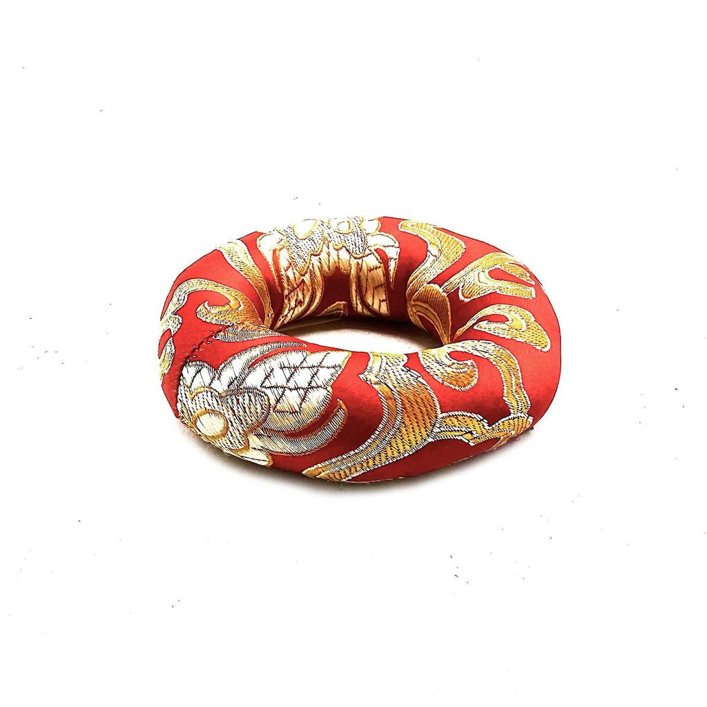 Singing Bowl Hoop Cushion - 8cm (Fits 10-12cm Bowls) - Red