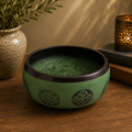 Earth Powder Singing Bowl - Mandala Buddha - 16cm